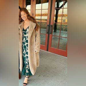 Women’s Emerald Green Trumpet Formal Maxi Dress